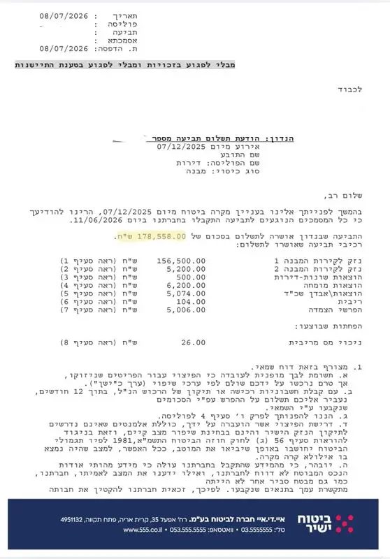 כך איתרנו נזילת מים מורכבת והשגנו פיצוי של מעל 178,000 ₪ (והתביעה עדיין מתנהלת!) - רפאל שמאות